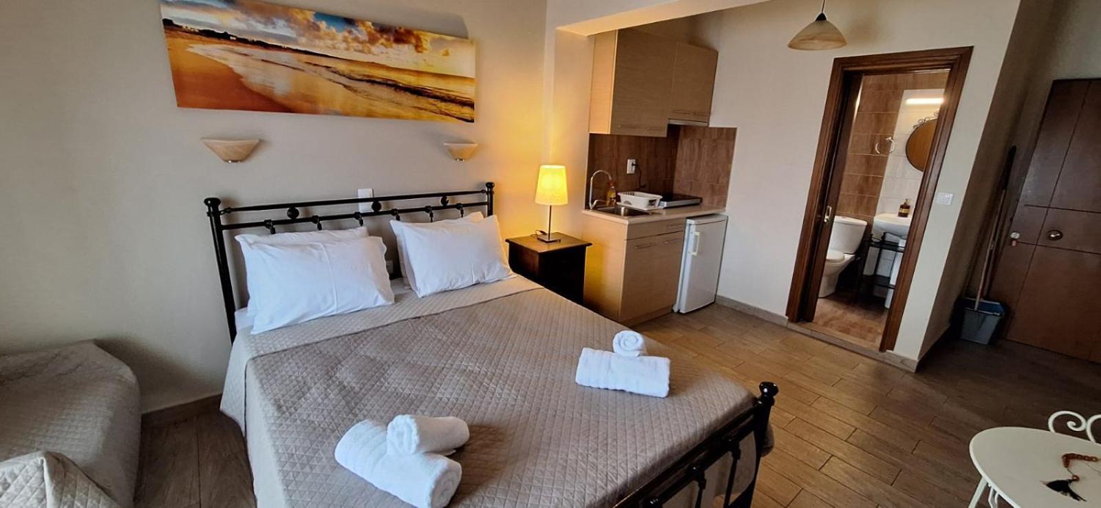 Diolkos Apartement Nea Roda Quarto foto